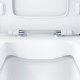 Унитаз-компакт Damixa Titan DX78C8600SC безободковый, с микролифтом, 37.5x60.5 см