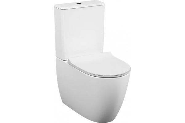 Унитаз-компакт VitrA Sento Rim-Ex 9830B003-7203 с микролифтом, 37.5x65 см