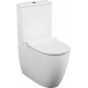 Унитаз-компакт VitrA Sento Rim-Ex 9830B003-7203 с микролифтом, 37.5x65 см