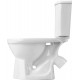 Унитаз-компакт Santek Бореаль 1WH301704 косой выпуск 37x65.3 см