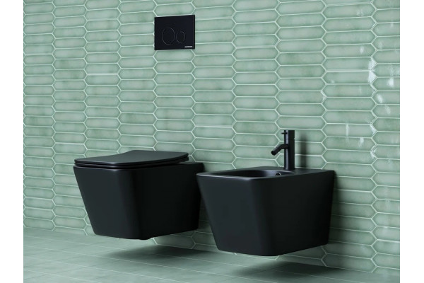 Унитаз подвесной Ceramica Nova Metric CN3007MB 34.5x51 см