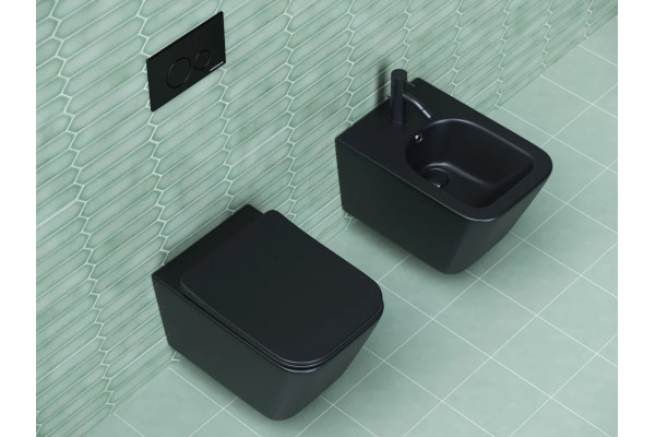 Унитаз подвесной Ceramica Nova Metric CN3007MB 34.5x51 см