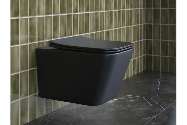Унитаз подвесной Ceramica Nova Metric CN3007MB 34.5x51 см