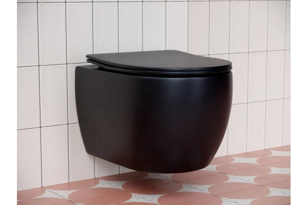 Унитаз подвесной Ceramica Nova Play CN3001MB 37x49 см