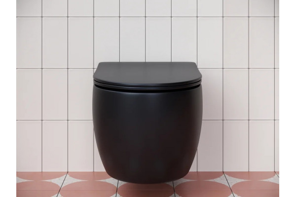 Унитаз подвесной Ceramica Nova Play CN3001MB 37x49 см
