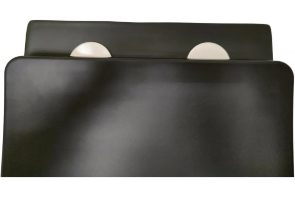 Унитаз подвесной Cerutti Spa Sella Aria CT9160 безободковый, с микролифтом, черный, 36x49.5 см