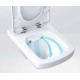 Унитаз подвесной IFO Special Rimfree без внутреннего ободка белый, прямоугольный, 35x53 см