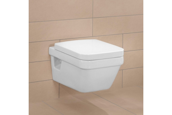 Унитаз подвесной Villeroy & Boch Architectura 5685HR01 белый, прямоугольный, 37x53 см