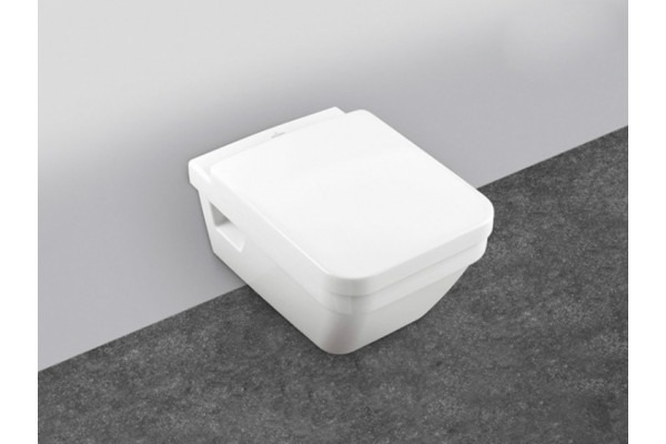 Унитаз подвесной Villeroy & Boch Architectura 5685HR01 белый, прямоугольный, 37x53 см