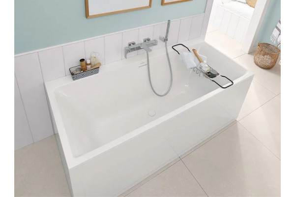 UBQ180SBW2DV-01 SUBWAY 3.0 Ванна 1800x800x480, материал кварил Quaryl®, слив/перелив + ножки