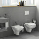 Унитаз подвесной VitrA S20  белый, прямоугольный, 36x52 см