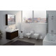 Унитаз подвесной VitrA S20  белый, прямоугольный, 36x52 см