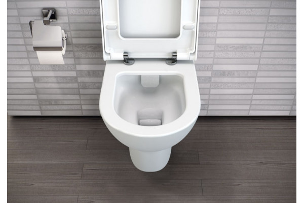 Унитаз подвесной VitrA Zentrum 55795B003-0075 белый, овальный, 35.5x50 см