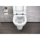 Унитаз подвесной VitrA Zentrum 55795B003-0075 белый, овальный, 35.5x50 см