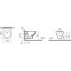 Унитаз подвесной VitrA Zentrum 55795B003-0075 белый, овальный, 35.5x50 см