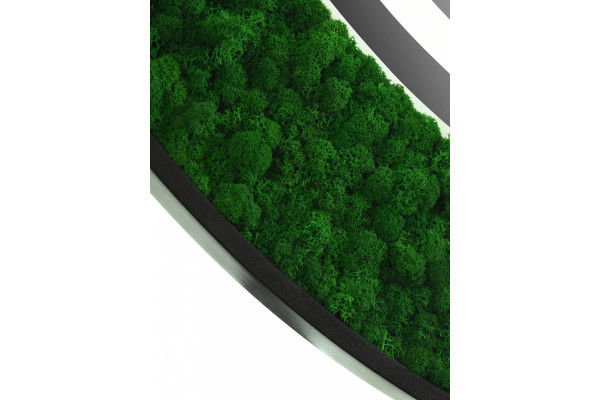 Зеркало Континент Forest LED 100х100 с подсветкой, бесконтактным сенсором в современном стиле