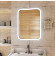 Зеркало Континент Glamour LED 70х90 с подсветкой в современном стиле