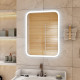 Зеркало Континент Glamour LED 70х90 с подсветкой в современном стиле