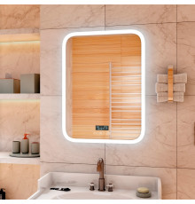 Зеркало Континент Glamour LED 60х80 с многофункциональной панелью  в современном стиле