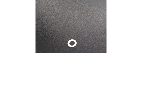 Зеркало-шкаф Континент Mirror Box black LED 80х80 с подсветкой, с полками,  в современном стиле