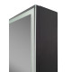 Зеркало-шкаф Континент Mirror Box LED 100х80 с подсветкой, с полками,  в современном стиле