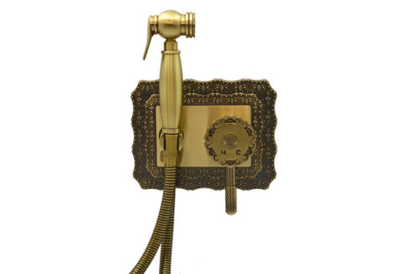 10128 Гигиенический душ наружного монтажа WINDSOR Bronze de Luxe
