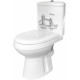 Унитаз-компакт Оскольская керамика Лорена Люкс декор 36.5x65.5 см