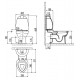 Напольный унитаз Creavit Cocuk CK311D/CK400D/IT1025 крышка стандарт