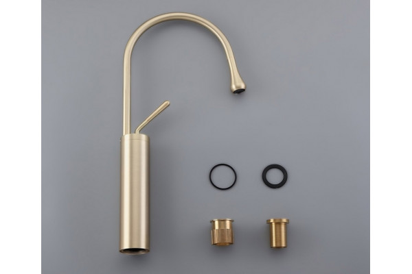 9015BR Смеситель высокий для раковины SCANDI бронзовый Bronze de Luxe