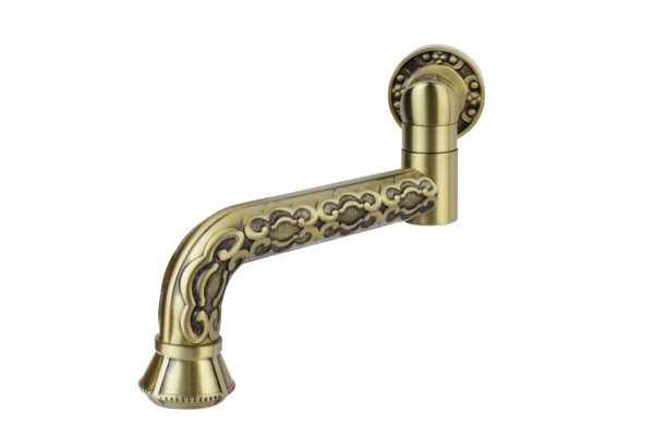 15815 Излив 20 см узорчатый WINDSOR Bronze de Luxe