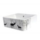 1060BD Накладная раковина Black Deer 400x420x155 Bronze de Luxe