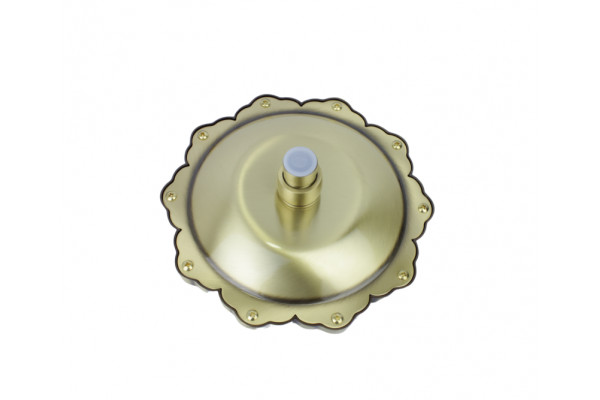 1914 Лейка для верхнего душа Цветок Bronze de Luxe