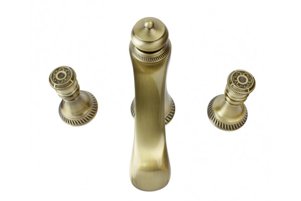 21383 Смеситель на 3 отверстия ROYAL Bronze de Luxe