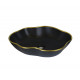 1395 Раковина-чаша Black Orchid, 500х380х130 мм, цвет черный Bronze de Luxe