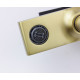 EL03GB Смеситель для ванны и душа ELEMENT золото/чёрный Bronze de Luxe