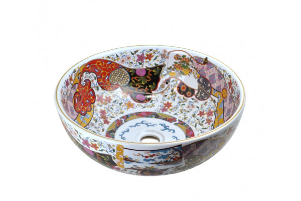 2231 Раковина-чаша Festival 400х400х140 Bronze de Luxe
