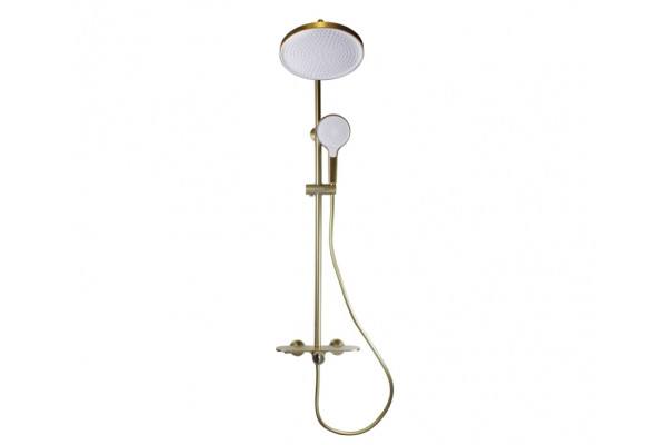 80112CG Комплект для ванны и душа ICON, матовое золото Bronze de Luxe