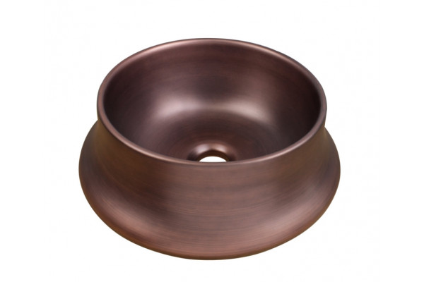 1347MB Раковина-чаша Terracotta 360x360x140, цвет медь Bronze de Luxe