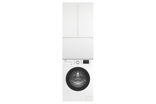 Шкаф Misty Амур 60 с бельевой корзиной над стиральной машиной