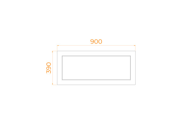 Экран для поддона RGW NB/CL-S (900)