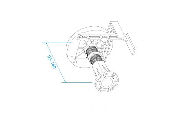 Ножки для поддона RGW N-01 (08)
