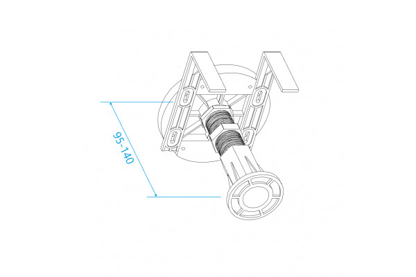 Ножки для поддона RGW N-01 (08)