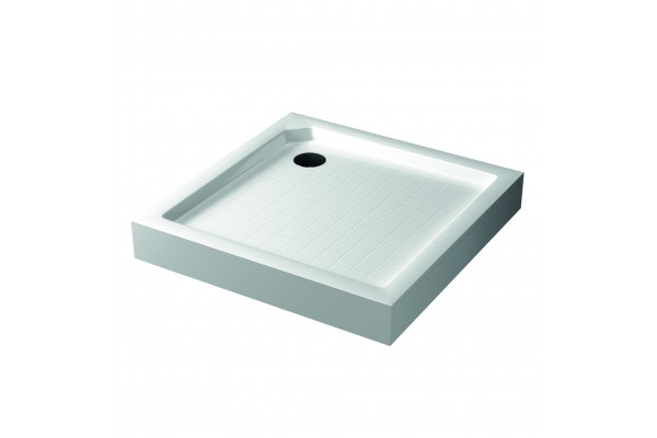 Душевой поддон квадратный RGW SMC-W Белый (900x900)