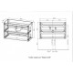 Тумба с раковиной Style Line Марелла 80 Люкс Plus подвесная белый матовый антискрейтч