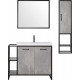 Комплект мебели Style Line Лофт Classic 80/100 R бетон