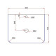 Комплект мебели Style Line Атлантика 60 Люкс Plus подвесной старое дерево (накладная раковина)