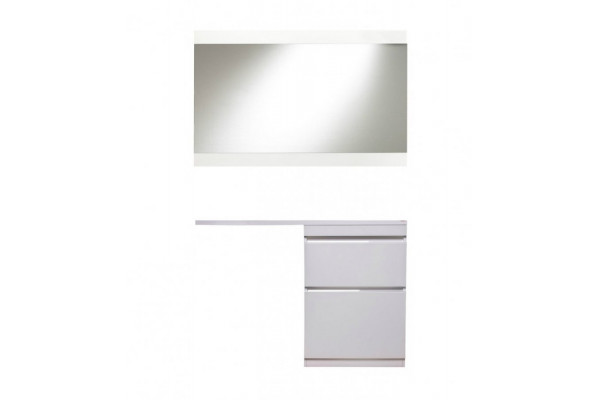 Комплект мебели Style Line Даймонд 120 R Люкс Plus напольный белый