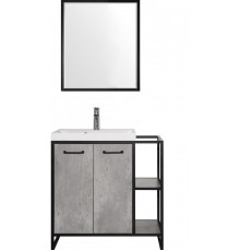 Комплект мебели Style Line Лофт Classic 60/80 L бетон