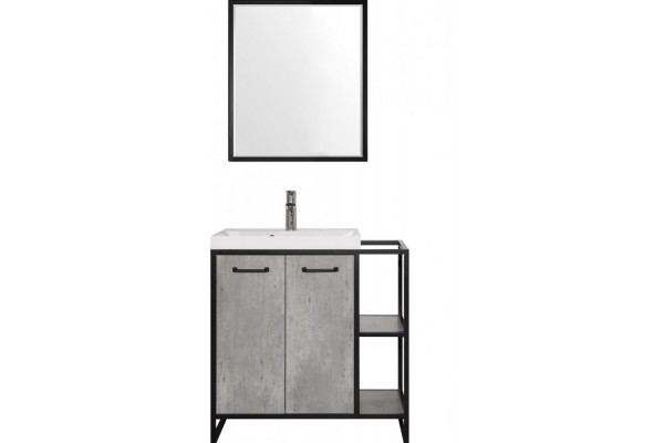 Комплект мебели Style Line Лофт Classic 60/80 L бетон