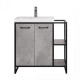 Комплект мебели Style Line Лофт Classic 60/80 L бетон